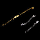2x Jewelry Making Magnetic Hooks Lobster Clasps Necklace Bracelet With Chain