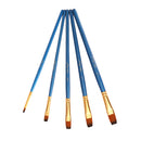 5Pc Nylon Hair Art Painting Brushes Set Acrylic Oil Watercolor Artist Brush