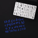Dies Cut Scrapbooking Cutting Die for Card Making Numbers Letters Words Alphabet Metal Stencils for DIY Photo Album Decorative Paper Craft Gift