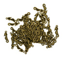 100Pcs Antique Bronze Sea Horse Charms Pendant Necklace Jewelry DIY Findings