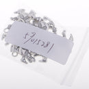 10 Piece Alloy Christmas Snowman Earrings Necklaces Bracelets Pendants Jewelry Making Charms for DIY Hair Accessories