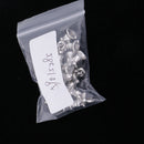 10pcs Silver Tone Christmas Jingle Bell Charms Pendants DIY Jewelry Findings