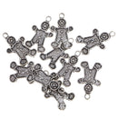 10pieces Halloween Christmas Charms Jewelry Making Ornaments Gingerbread Man Home Decors 19x12mm