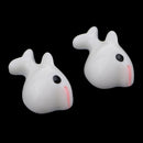 10 Pieces 22mm Dolphin Flatback Resin Embellishment Cabochons Beads Buttons for Dollhouse Accessories Miniature Ornaments Scrapbooking Crafts