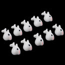10 Pieces 22mm Dolphin Flatback Resin Embellishment Cabochons Beads Buttons for Dollhouse Accessories Miniature Ornaments Scrapbooking Crafts