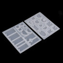 Multifunction Resin Clay Molding DIY Kits for Jewelry Making Bracelets Bangles Pendants Silicone