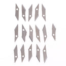 Precision Craft Graver Cutter with 12 Spare Blades for Paper Plastic Leather Cutting Tools DIY Art Work Carving Sculpture