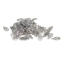 50 Piece Tibetan Silver Alloy Filigree Hand Shape Pendants Charms Jewelry Making Findings Beads Base for DIY Necklace Bracelet Earrings