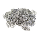 50 Piece Tibetan Silver Alloy Filigree Hand Shape Pendants Charms Jewelry Making Findings Beads Base for DIY Necklace Bracelet Earrings