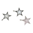 30 Piece Star Shape Blank Resin Cabochon Charms Beads Bezel Settings Tray DIY Pendant Base Jewelry Making Findings