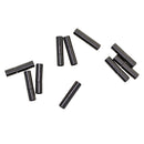 10 Set 3mm Glue In Bayonet Push Tube Clasp Leather Cord End Kumihimo Connector Jewelry Making Findings