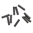 10 Set 3mm Glue In Bayonet Push Tube Clasp Leather Cord End Kumihimo Connector Jewelry Making Findings