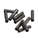 10 Set 3mm Glue In Bayonet Push Tube Clasp Leather Cord End Kumihimo Connector Jewelry Making Findings