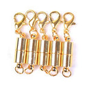 10 Sets Gold and Silver Tone Colors Magnetic Clasp Converter Necklace Bracelet with 1 Lobster Clasps Closure