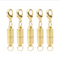 10 Sets Gold and Silver Tone Colors Magnetic Clasp Converter Necklace Bracelet with 1 Lobster Clasps Closure