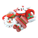 10 Pieces Traditions Padded Christmas Motif Applique Patch for Sewing DIY Accessory Decoration For Clothing Bag Shoes Gifts Hair Bow Clips