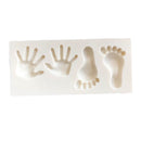 DIY Halloween Hand Feet Silicone Fondant Cake Mould Cake Decorating Tools Candy Chocolate Mold for Party Cake Decoration