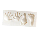 DIY Halloween Hand Feet Silicone Fondant Cake Mould Cake Decorating Tools Candy Chocolate Mold for Party Cake Decoration