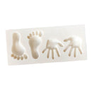 DIY Halloween Hand Feet Silicone Fondant Cake Mould Cake Decorating Tools Candy Chocolate Mold for Party Cake Decoration