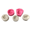 Multifunction Resin Clay Molding DIY Puppy Shape Mold Jewelry Making Pendants Silicone