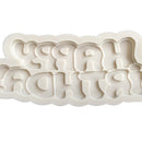 Birthday Dedicated Molds Silicone Mould Resin Casting Fondant Baking Mould DIY Jewelry Handcrafts Gifts Making Molds