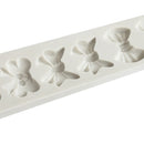 Bowtie Butterfly Fondant Cake Mould Silicone Chocolate Mold for Decorating Cakes, Candy, etc.Baking Tool