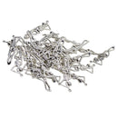 30 Pieces Halloween Charms Antique Silver Skeleton Body Skull Charms Pendant Craft Supplies for Jewelry Findings For DIY Necklace Bracelet Accessories