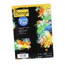 1 Pc Black Sketch Book Pad Paper For Painting A4 Diary Drawing Accessories