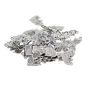 50Pcs Tibetan Silver Pet Cat Charms Pendants For DIY Necklace Jewelry Making