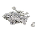 50Pcs Tibetan Silver Pet Cat Charms Pendants For DIY Necklace Jewelry Making
