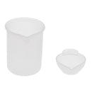 2 size clear silicone reusable mixing cup 100ml measuring cups liquid epoxy resin hobby craft casting jewelry making diy resin glue tools
