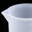 2 size clear silicone reusable mixing cup 100ml measuring cups liquid epoxy resin hobby craft casting jewelry making diy resin glue tools