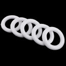 5 Pieces Round Circle Ring Polystyrene Styrofoam Foam Material for Kids Painting Drawing DIY Modeling Craft Model Making 110mm