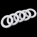 5 Pieces Round Circle Ring Polystyrene Styrofoam Foam Material for Kids Painting Drawing DIY Modeling Craft Model Making 110mm