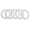5 Pieces Round Circle Ring Polystyrene Styrofoam Foam Material for Kids Painting Drawing DIY Modeling Craft Model Making 110mm