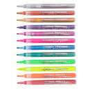12 Pieces Glitter Markers Paint Pen Highlighters for DIY Birthday Greeting Gift Thank You Card, Scrapbook Photo Album, Art Painting, Drawing