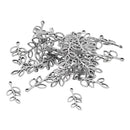 Alloy Charms Pendants Jewelry DIY Crafts Findings, 30pcs Sold, Hollow Leaf Branch Shaped, 33x16mm