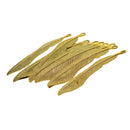 10 Pieces 110mm Antique Gold Plated Metal Feather Bookmarks with Loop DIY Handmade Beading Book Markers School Office Reading Gift Crafts