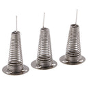 3 Pieces Spring Base with Holding Bar for Clay Toys DIY Crafts Accessory Holder