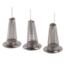 3 Pieces Spring Base with Holding Bar for Clay Toys DIY Crafts Accessory Holder