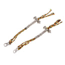 2x Metal Beading Charms Vajra Pestle Pendant For DIY Jewelry Findings Making