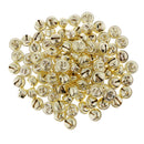 100X Iron Small Bells Christmas Jingle Bells Jewelry Making Tinkle Bell Findings