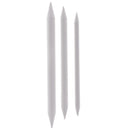 3 Pieces Blending Smudge Tortillon Stump Sketch 3 Sizes Art Drawing Tool Pastel for Artist Student Beginners