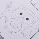 1 Set 6 Colors Finger Paints Ink Pad with 8pcs White Finger Painting Paper Kit for Kids Children Educational Toys