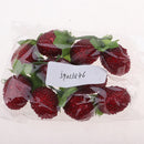 10 Pieces Artificial Strawberries Fake Food Fruit Red Berries For Rustic Country Decoration Floral Arrangements Home House Kitchen Wedding Christmas