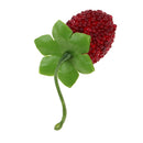 10 Pieces Artificial Strawberries Fake Food Fruit Red Berries For Rustic Country Decoration Floral Arrangements Home House Kitchen Wedding Christmas