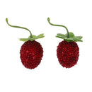 10 Pieces Artificial Strawberries Fake Food Fruit Red Berries For Rustic Country Decoration Floral Arrangements Home House Kitchen Wedding Christmas