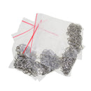 400 Piece Metal Open Jump Rings Split Rings Jewelry Making Connector Findings 5mm 6mm 7mm 8mm