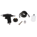 Precision 0.3mm 22cc Gravity Feed Airbrush Single Action Air Brush Kit for Temporary Tattoos, Cake Decorating, T-Shirts, Auto-Motorcycle Graphics