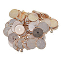 50 Pieces Vintage Round Blank Cabochon Charms Beads Bezel Settings Tray DIY Pendant Base Jewelry Making Findings 25mm
